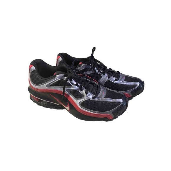 Size 8- Nike Reax Run 5 Black/Metallic Cool Gray/White - Picture 1 of 8